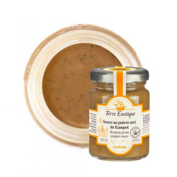 Sauce au Poivre Vert de Kampot 100ml Terre exotique