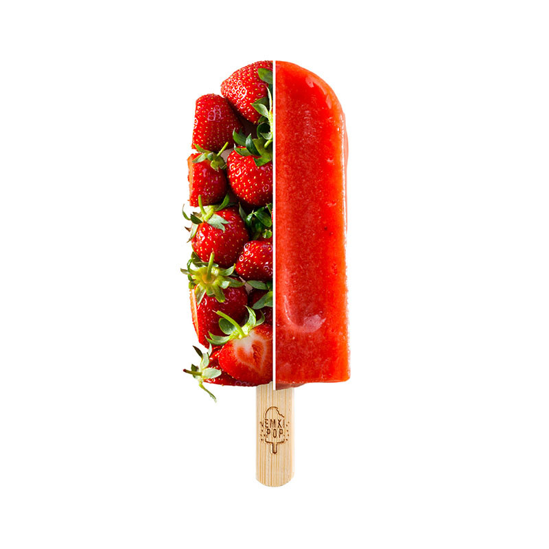 Batonnet Jolie Fraise Emki Pop 65G