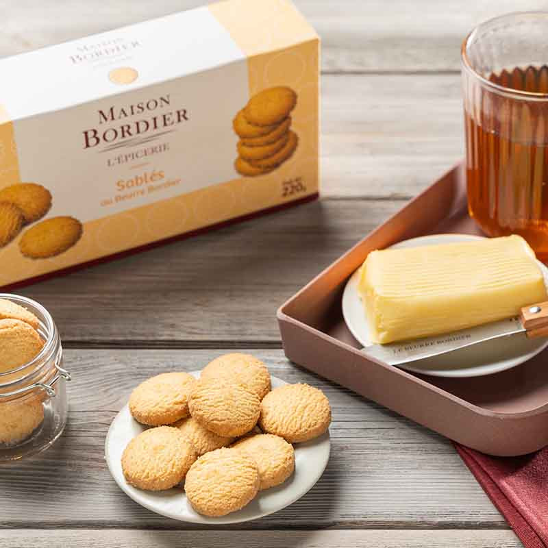 Sablés au Beurre Bordier 220G