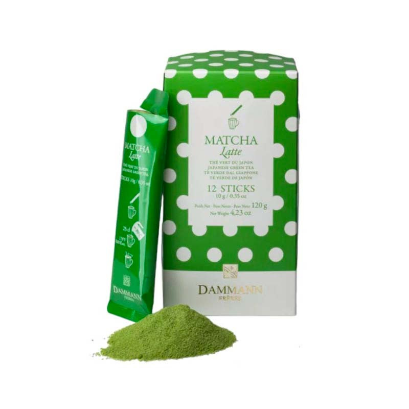 Thé Matcha Latte Dammann Frères 12 sticks