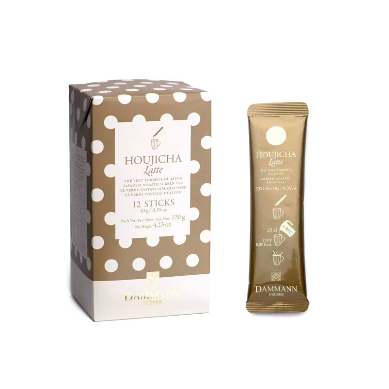 Thé Houjicha Latte Dammann Frères 12 sticks