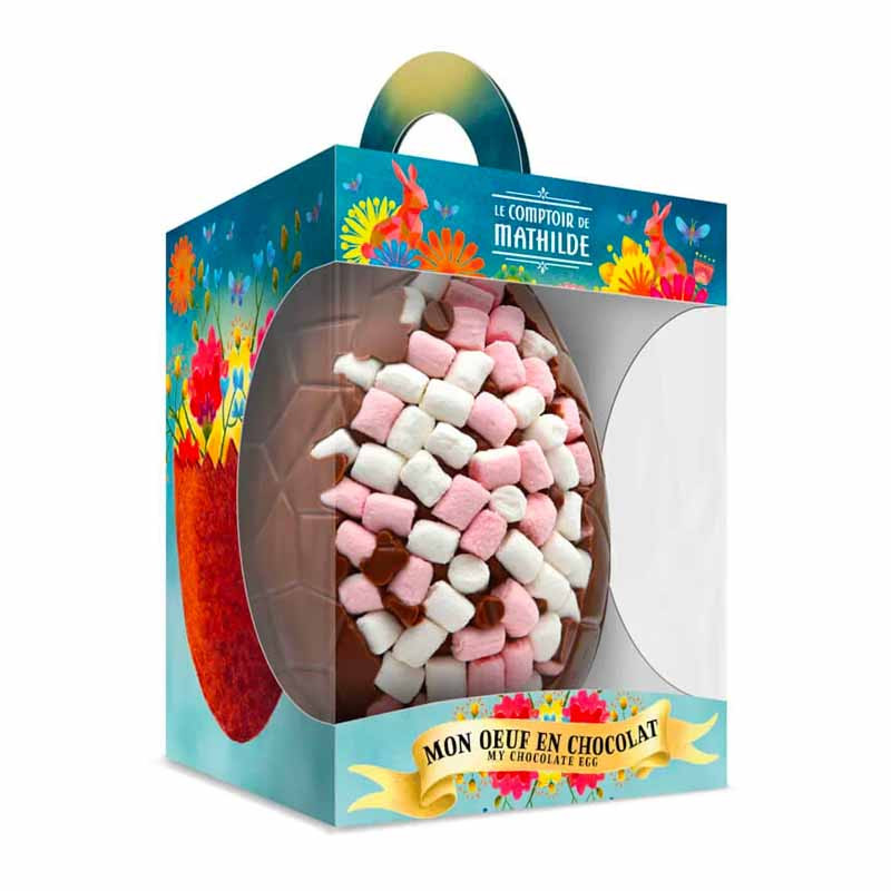 Oeuf Chocolat au Lait Surprise Partie Comptoir De Mathilde