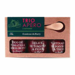 Le Coffret Trio Apéro Comtesse Du Barry