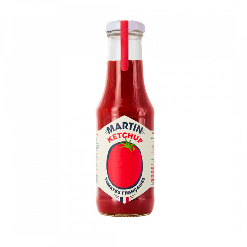 Ketchup aux Tomates Françaises, 350G - Maison Martin