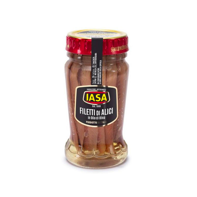 Filets d'Anchois à l'Huile d'Olive 95G Iasa