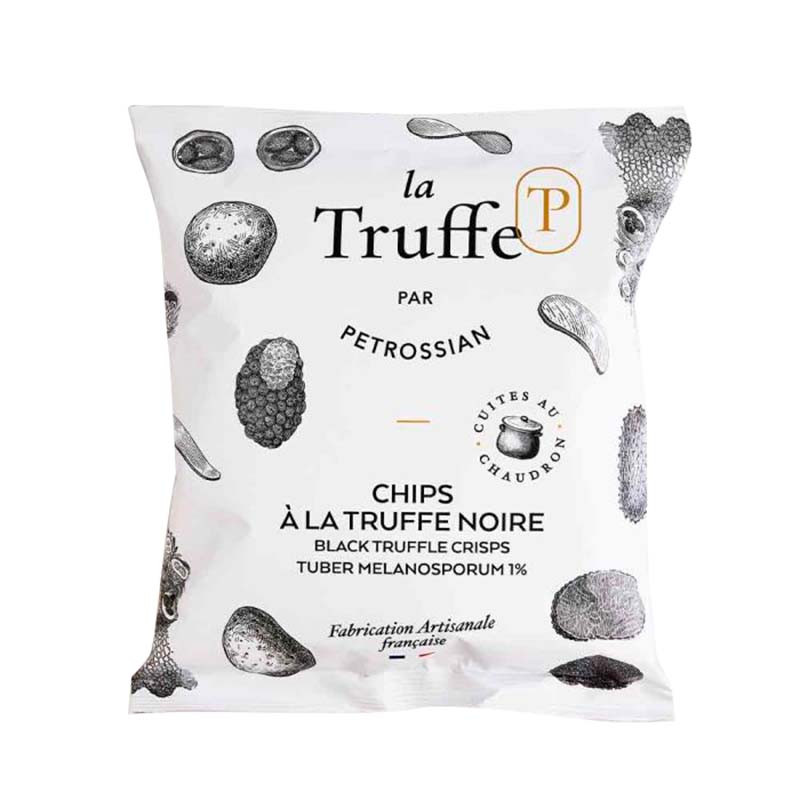 Chips à la Truffe Noire Melanosporum 90G Petrossian