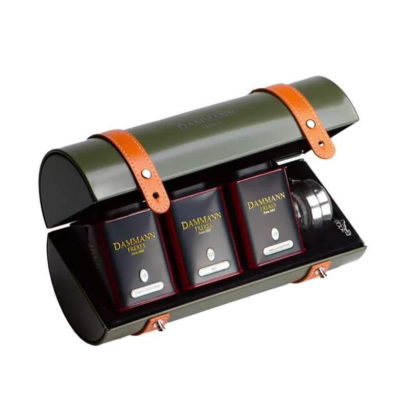 Coffret Destination Dammann Frères | 3 boites + 1 infuseur