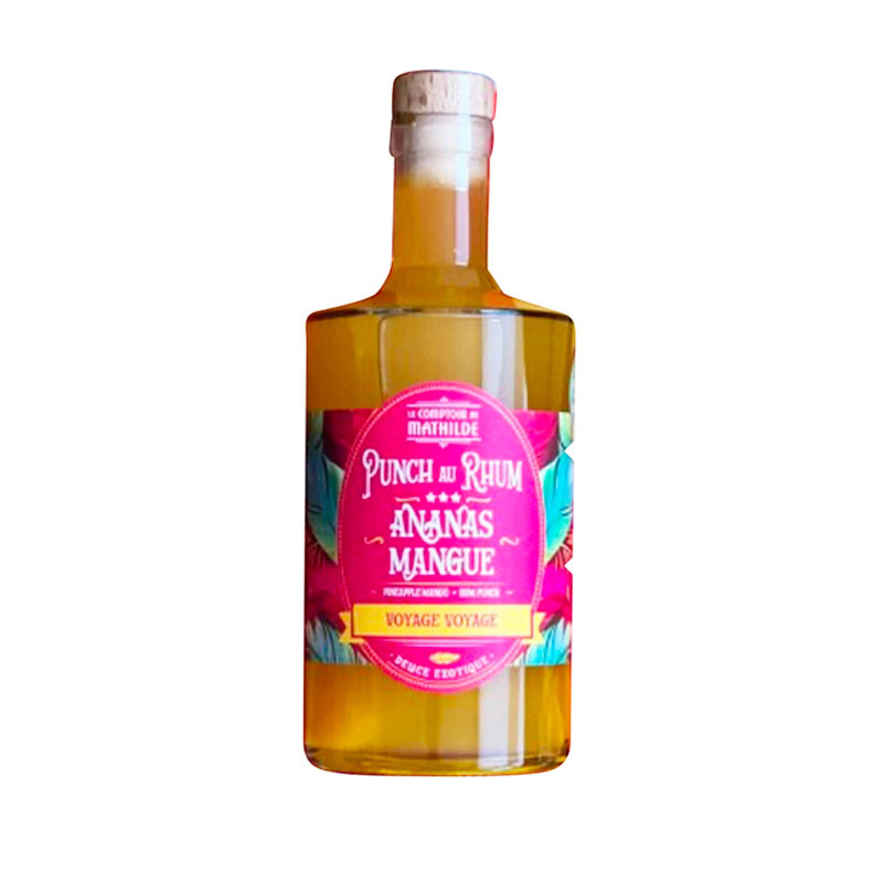 Punch Rhum Ananas Mangue Le Comptoir de Mathilde