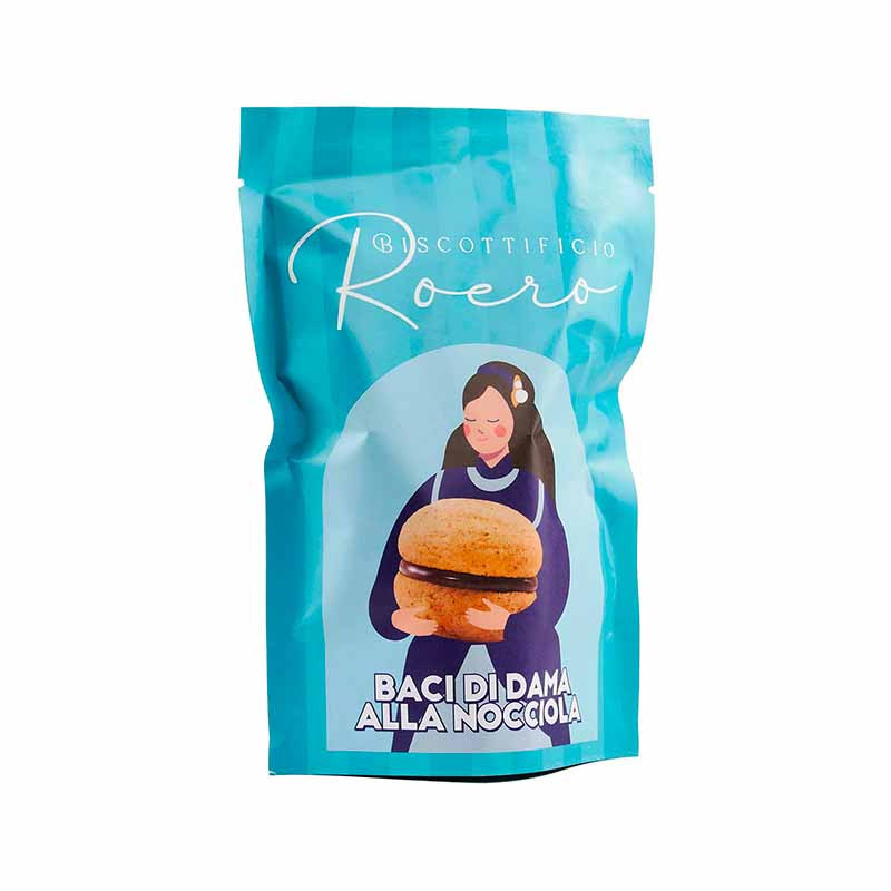 Baci Di Dama Chocolat 170G Roero