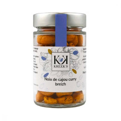 Noix de Cajou au Curry Breizh 95g Kreek's