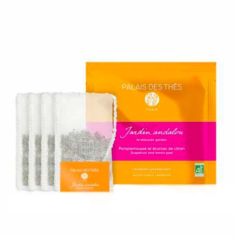 Infusion Jardin Andalou Palais Des Thés Berlingot 4 sachets