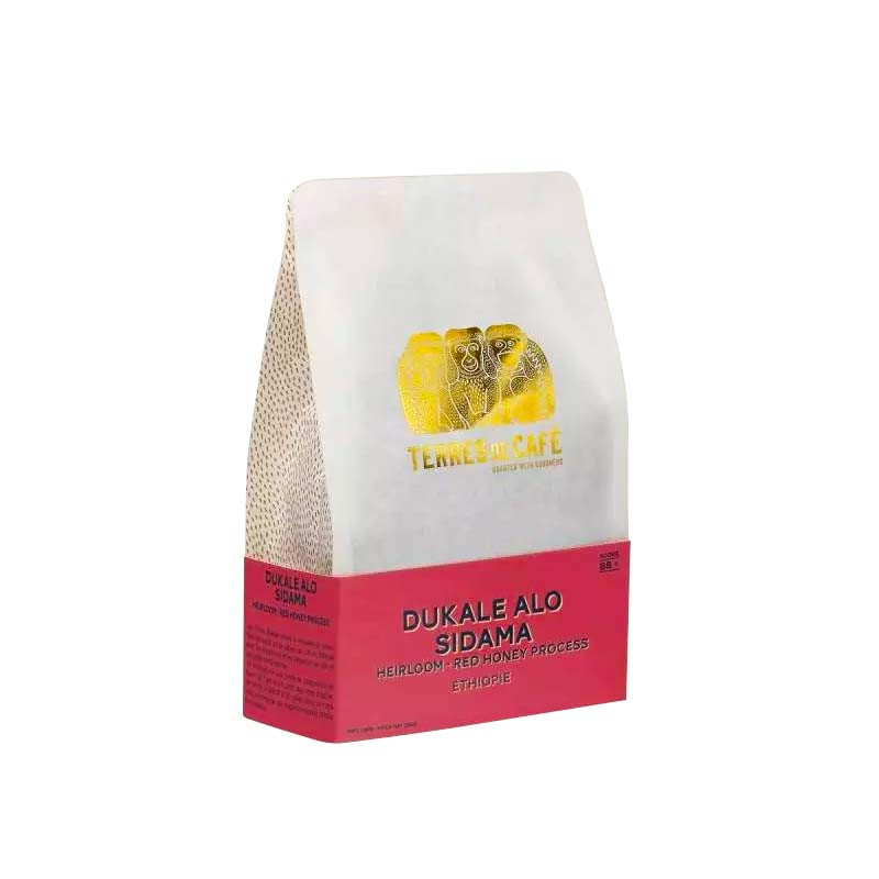 Café En Grains Dukale Alo Sidama Terres de café 250G