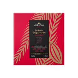 Coffret Dégustation 50 Carrés Noir 250G Valrhona