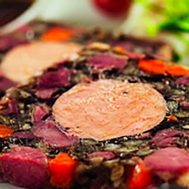 Terrine de canard aux lentilles et foie gras 60G Saint-Orens