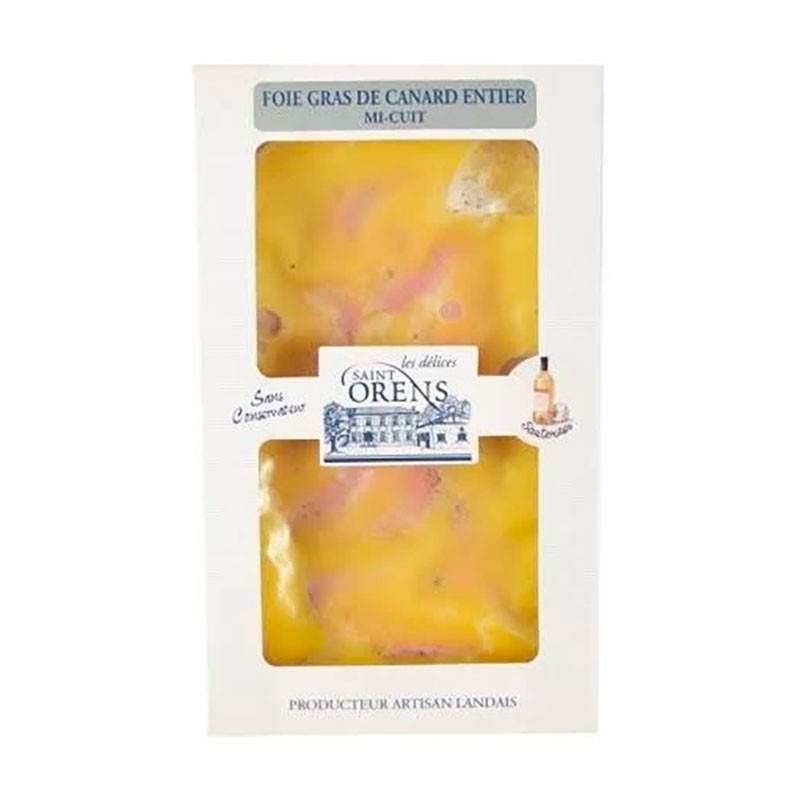 Foie gras de canard mi-cuit au Sauternes 270G