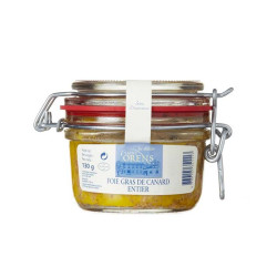 Foie gras de canard mi-cuit en bocal 130G Saint-Orens