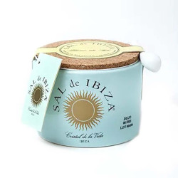 Fleur de Sel D'Ibiza Pot Céramique 28G Sal De Ibiza