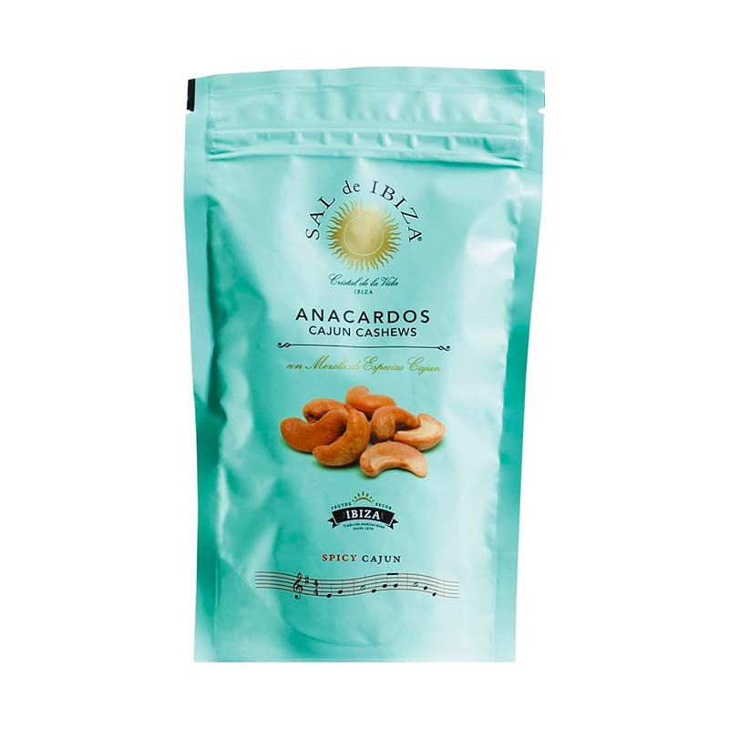 Noix De Cajou Épices Créoles et Sel d'Ibiza 80G Sal de Ibiza