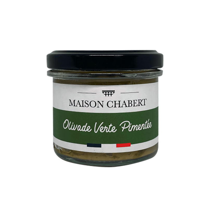 Olivade Verte Pimentée Maison Chabert 90G