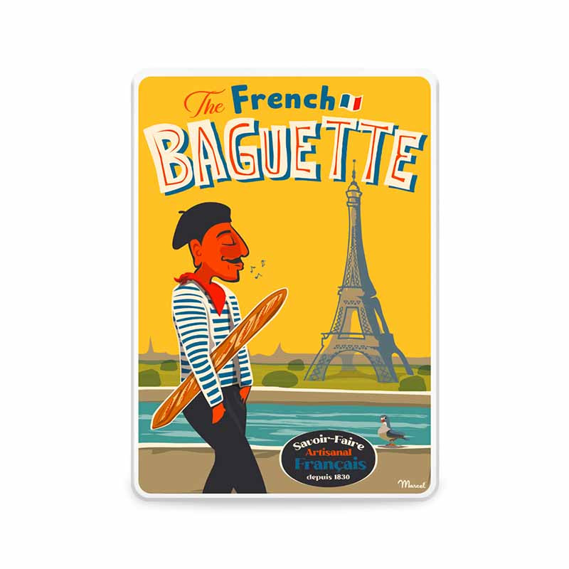 French Baguette 6 Flutes feuilletées chocolat Sacré Marcel