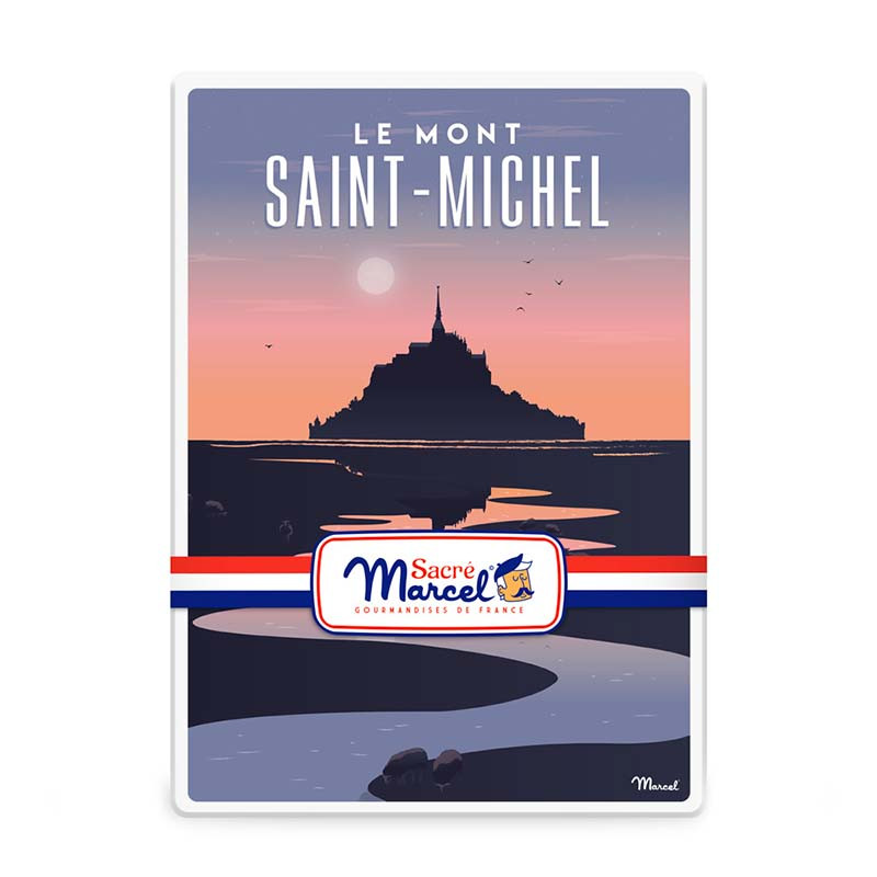 Boite Sablés à la Pomme Mont-Saint-Michel 188G Sacré Marcel