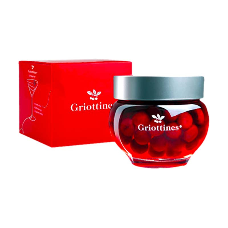 Griottines avec coffret Griottes à la liqueur de Kirsch 35CL