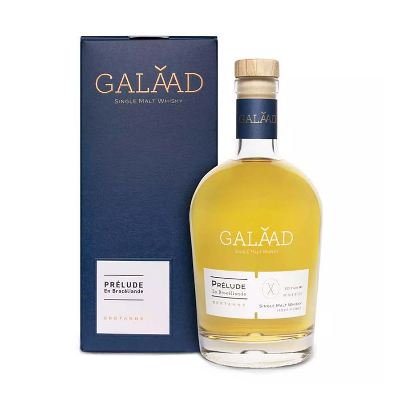 Whisky Galaad Prélude en Brocéliande 70CL avec Coffret