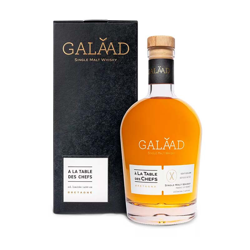Whisky Galaad À La Table Des Chefs 70CL avec Coffret