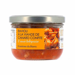 Ravioli au Confit de Canard Sauce Bolognaise Individuel 350G