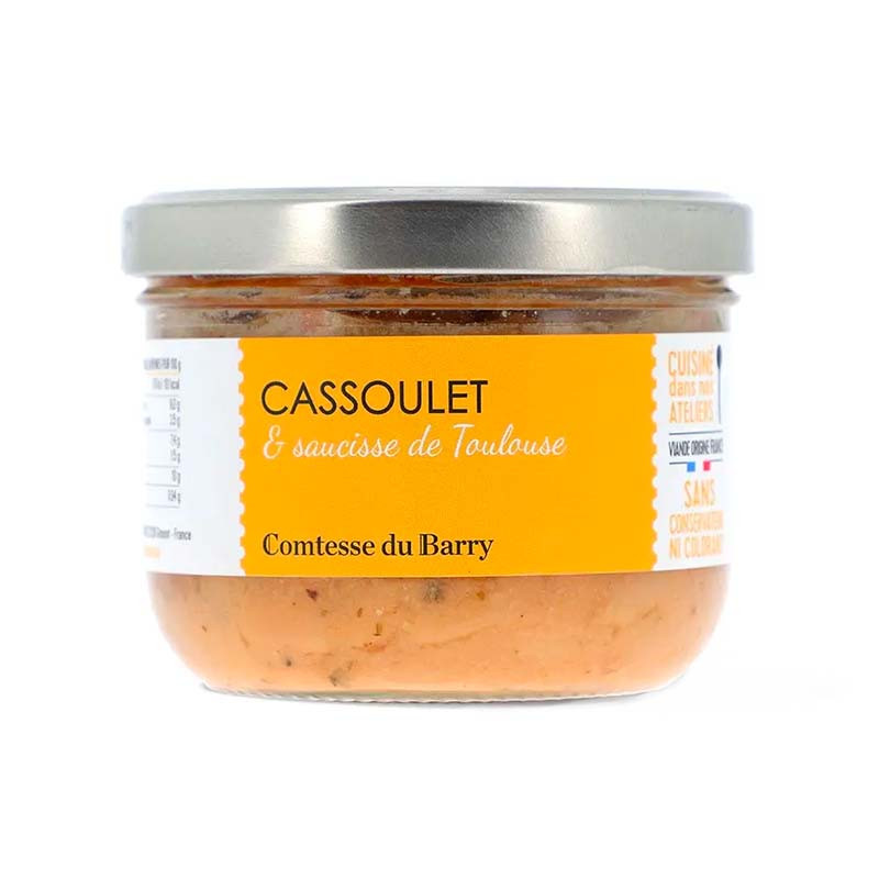 Cassoulet Saucisse de Toulouse 360G Comtesse du Barry