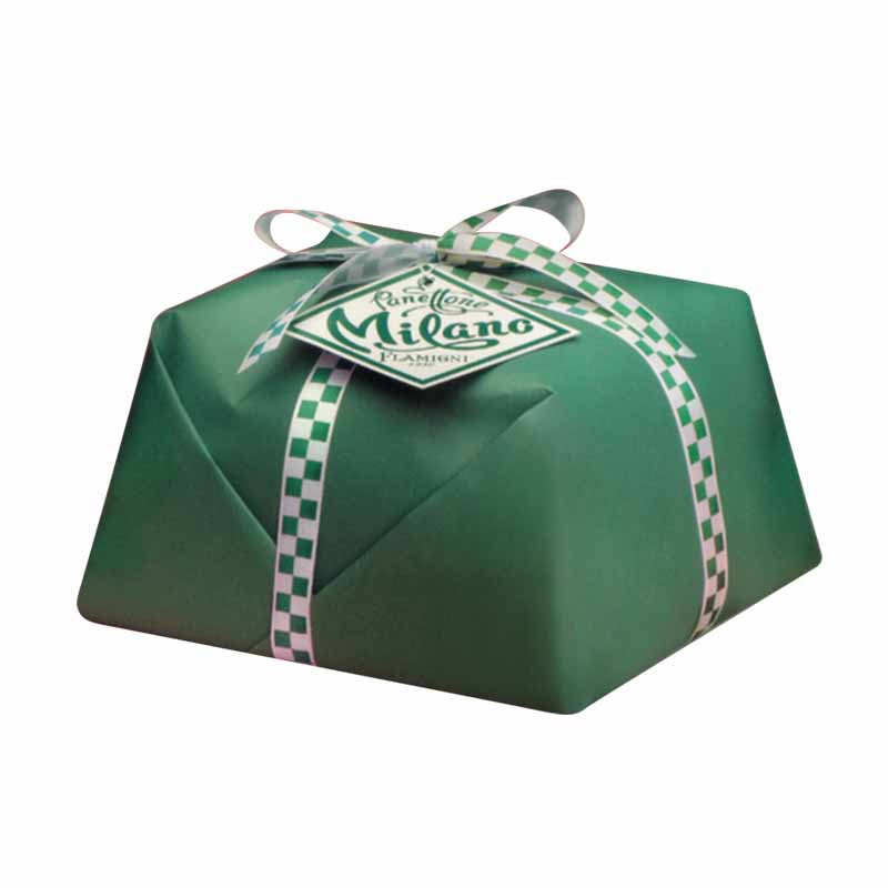 Panettone Milano paquet vert bas Flamigni 750G