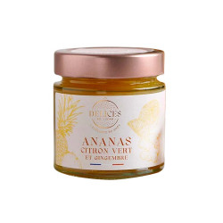 Confiture Ananas Citron Gingembre O Délices de Lucas 230G