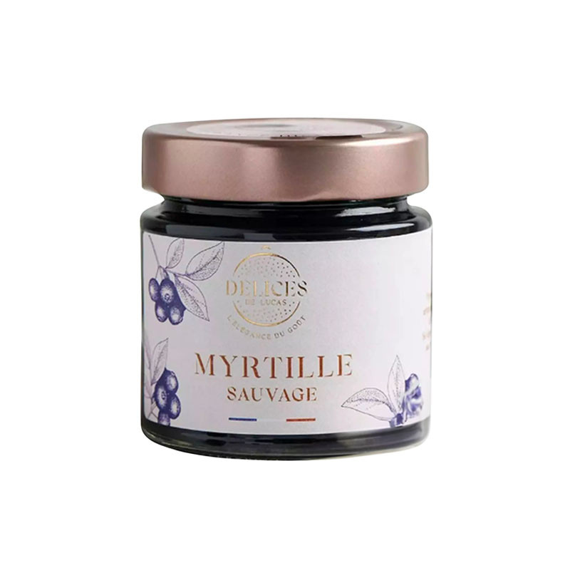 Confiture Myrtille Sauvage O Délices de Lucas 230G