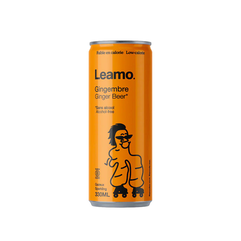 Ginger Beer Canette Bio Leamo 33cl