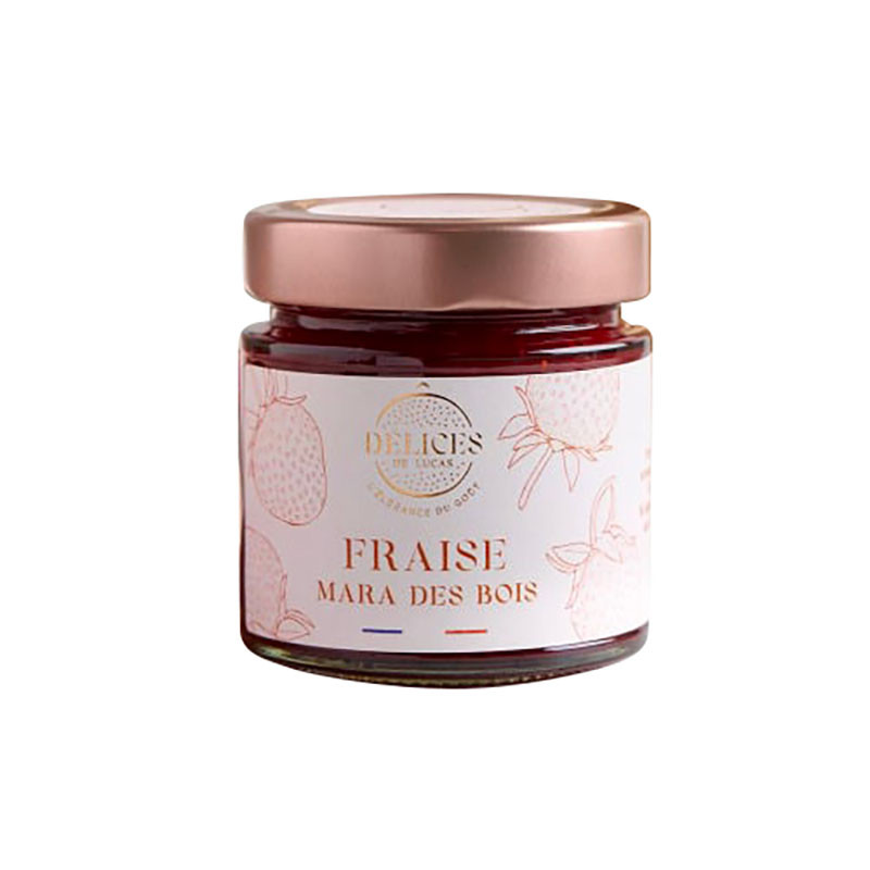 Confiture Fraise Mara des Bois O Délices de Lucas 230G