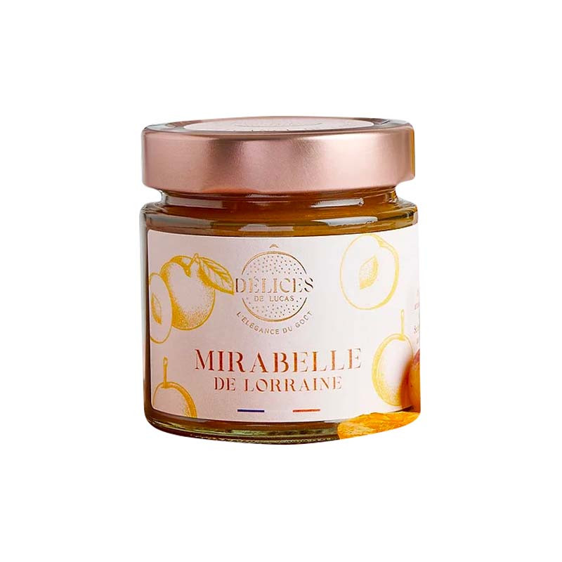 Confiture Mirabelle de Lorraine O Délices de Lucas 230G