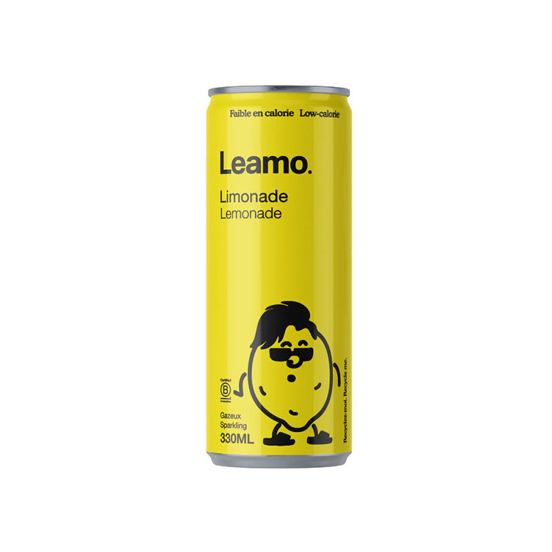 Limonade Bio Canette Leamo 33cl