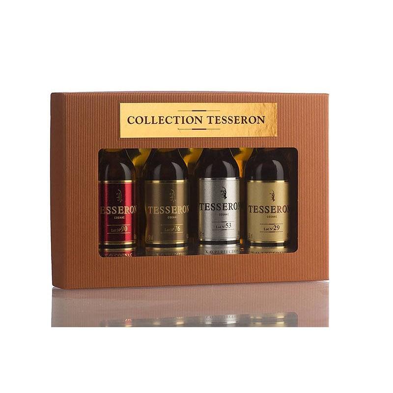Cognac, Armagnac & Calvados - Cognac Tesseron Coffret Miniatures 4X5CL - 