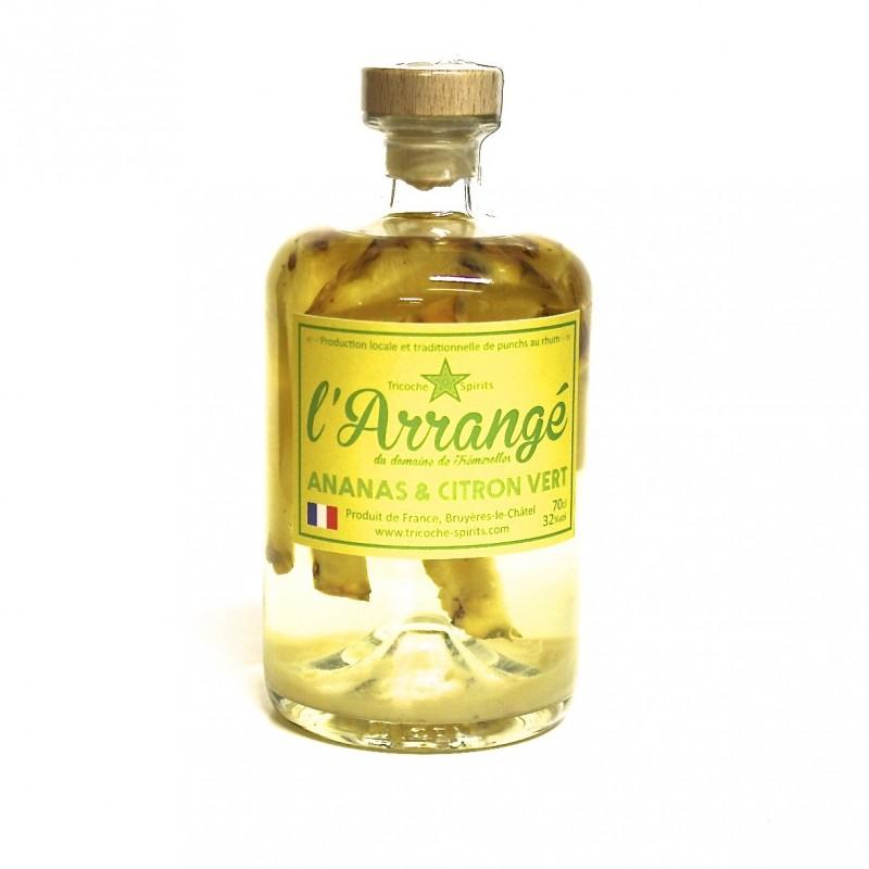 Rhums arrangés - Rhum Arrangé Ananas Et Citron 70CL - 
