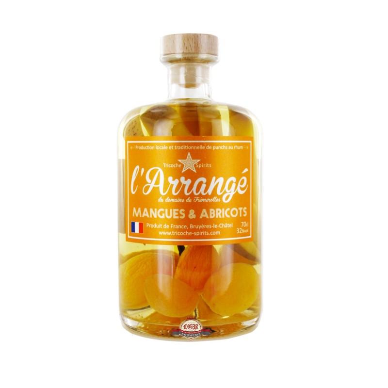 Rhums arrangés - Rhum Arrangé Mangues Et Abricots 70CL - Rhums arrangés - Rhum Arrangé Mangues Et Abricots 70CL -