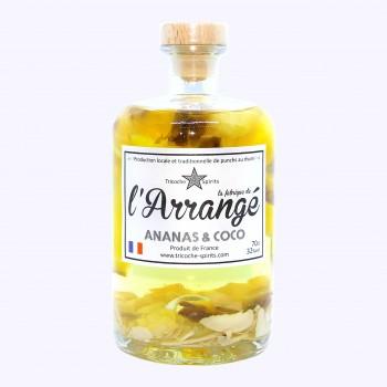 Rhums arrangés - Rhum Arrangé Ananas Et Coco 70CL - 