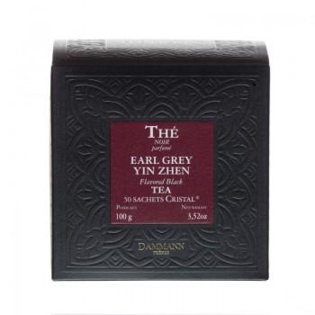 Thés sachets - Thé Earl Grey Yin Zhen - 50 sachets - 